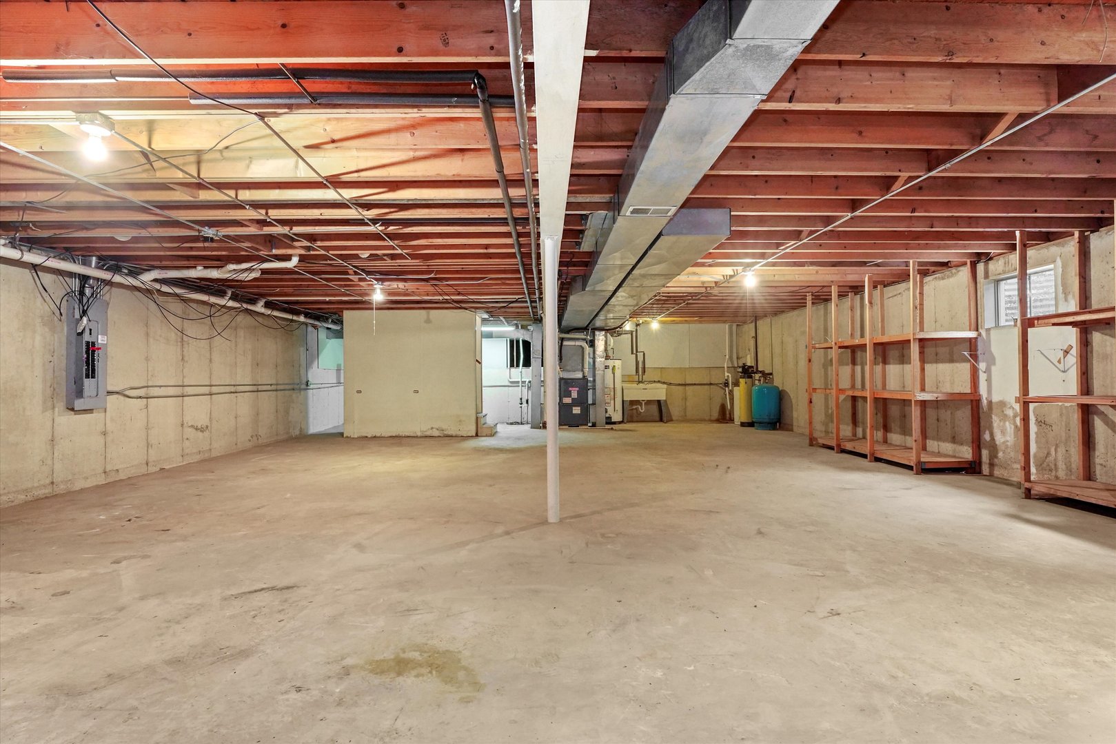 26554 South Winfield Road Monee, IL 60449 - Photo 26 of 31 a view of empty room with wooden ceiling