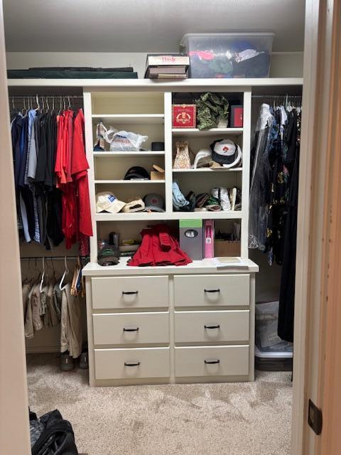 6303 112th Street Lubbock, TX 79424 - Photo 18 of 18 a view of a closet with storage