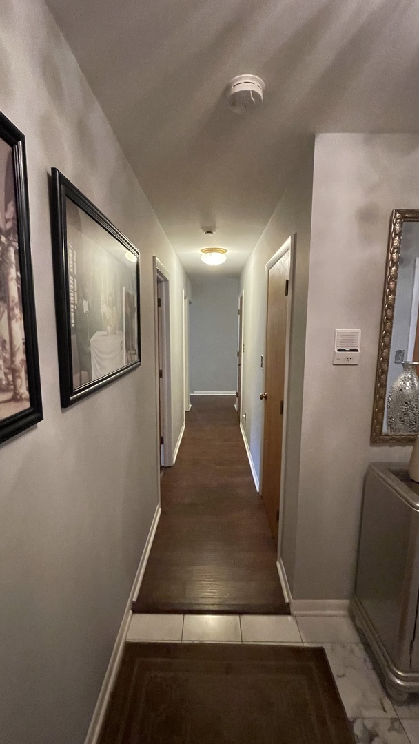 1070 South Nelson Avenue, Unit 2 Kankakee, IL 60901 - Photo 6 of 9 a view of entryway with wooden floor