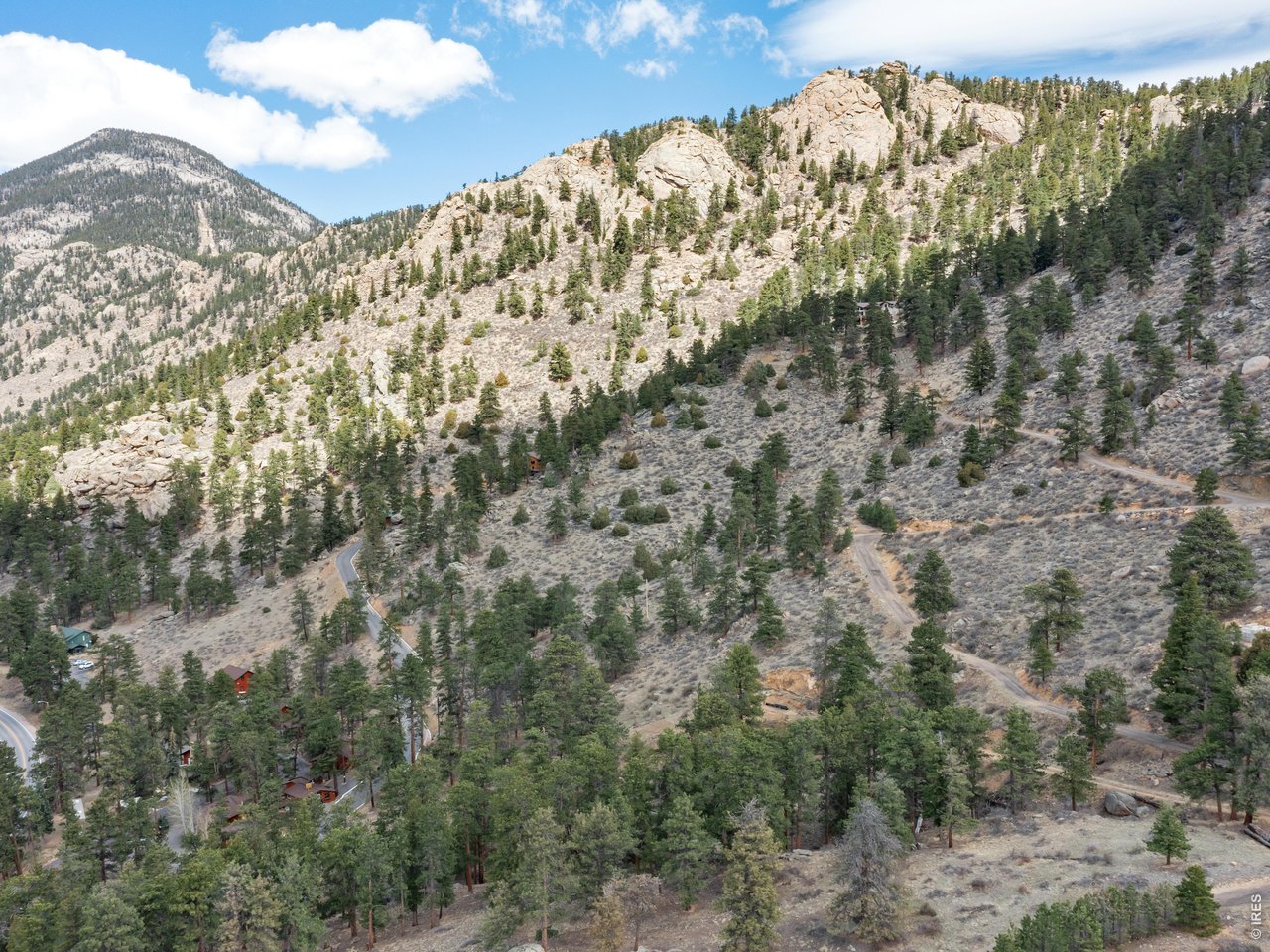 825 Castle Mountain Road Estes Park, CO 80517 - Photo 7 of 18 a view of a forest