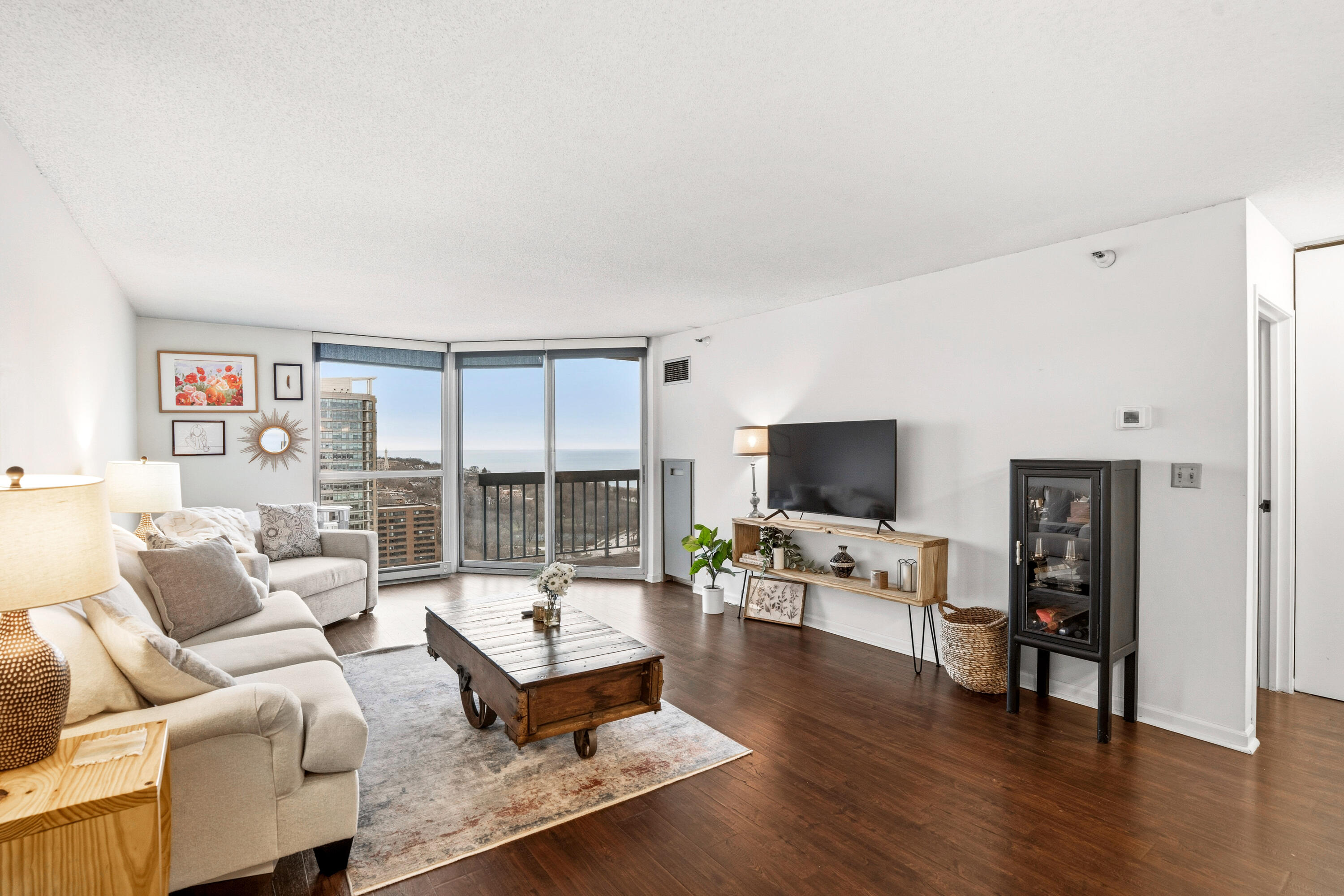 1660 North Prospect Avenue, Unit 2201 Milwaukee, WI 53202 - Photo 2 of 29 Living Room