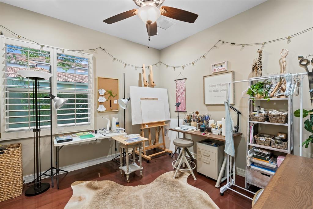 12794 Stonebrook Drive Davie, FL 33330 - Photo 42 of 45 a view of a workspace with furniture and a livingroom