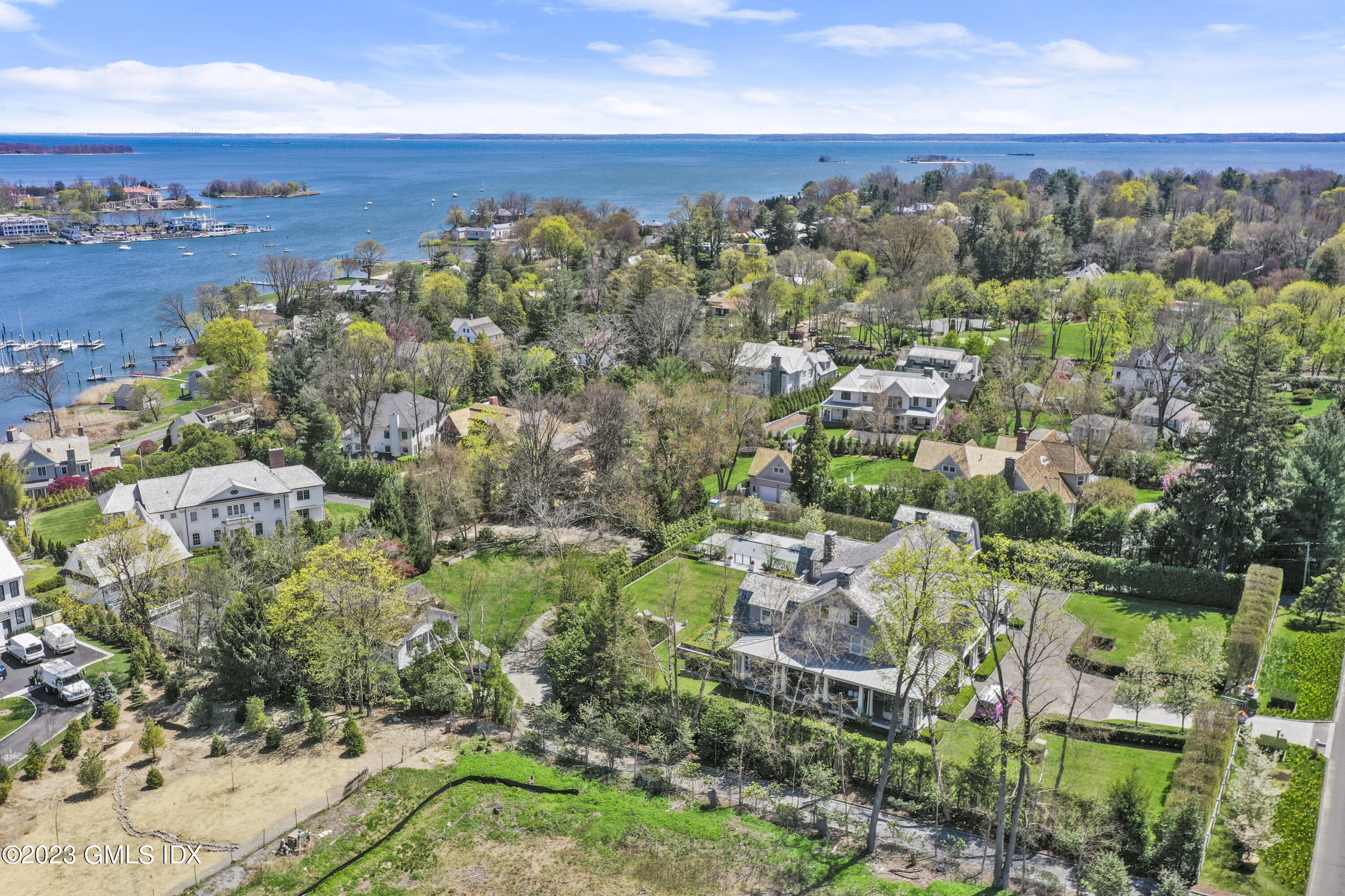 457 Field Point Road Greenwich, CT 06830 - Photo 4 of 5 an aerial view of multiple house