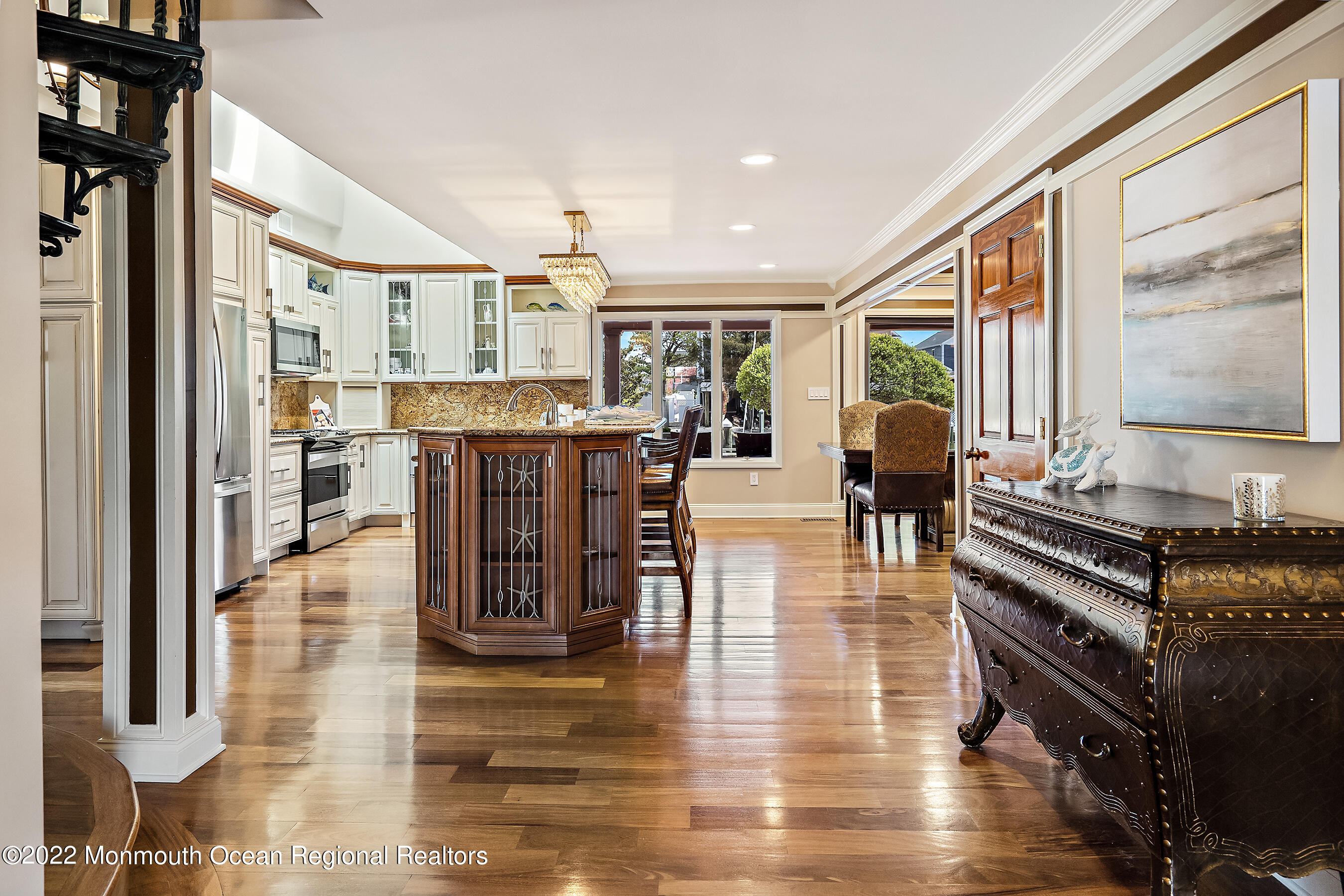 44 Mermaid Road Toms River, NJ 08753 - Photo 20 of 63 a living room with furniture a large window and wooden floor