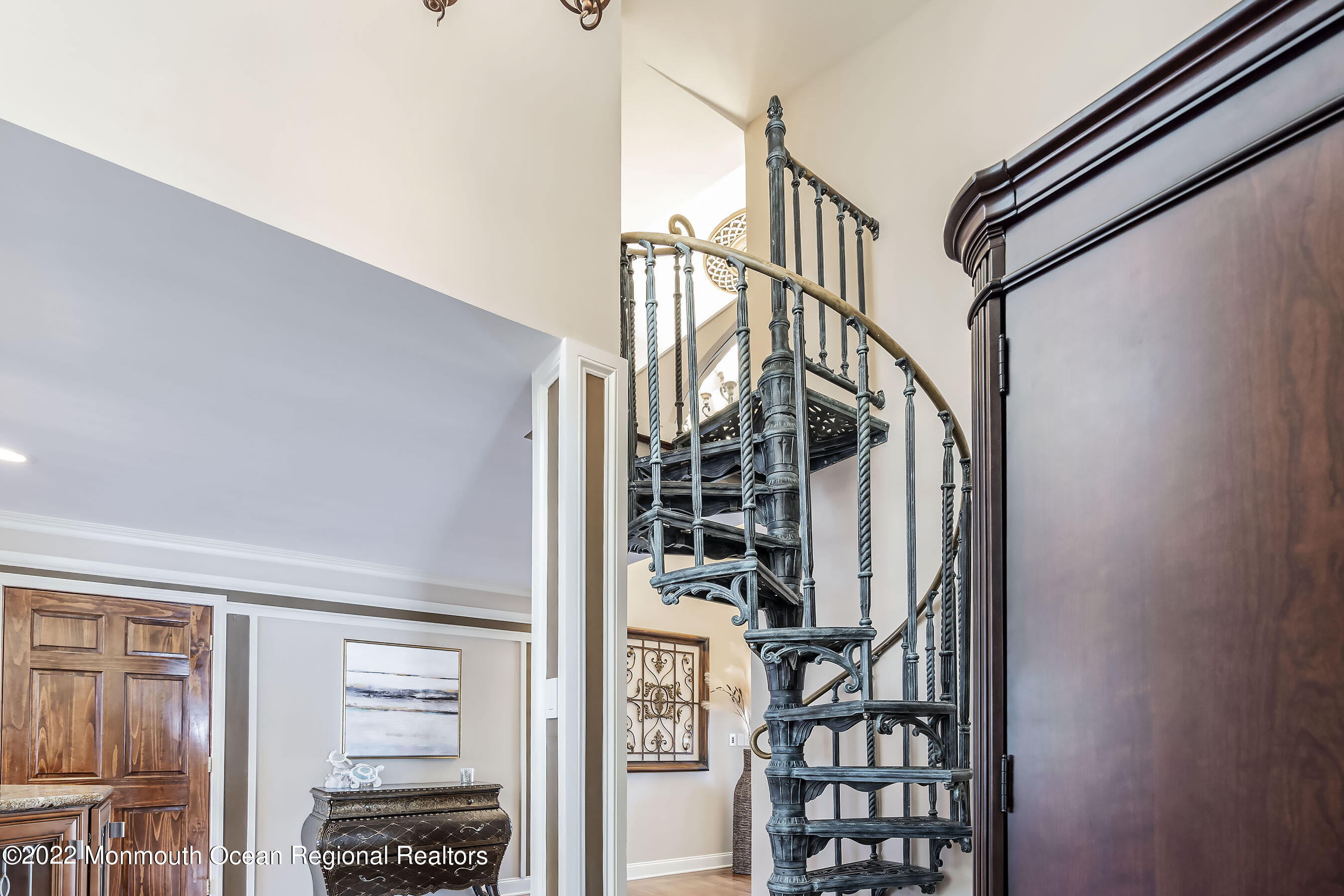 44 Mermaid Road Toms River, NJ 08753 - Photo 34 of 63 a view of staircase with wooden floor and stairs