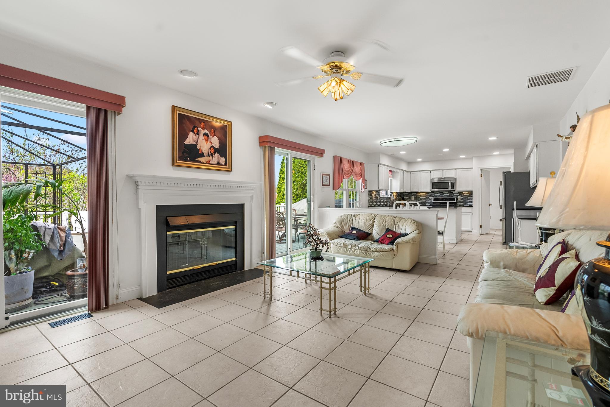 10 Winfield Circle Sewell, NJ 08080 - Photo 8 of 37 a living room with furniture and a fireplace
