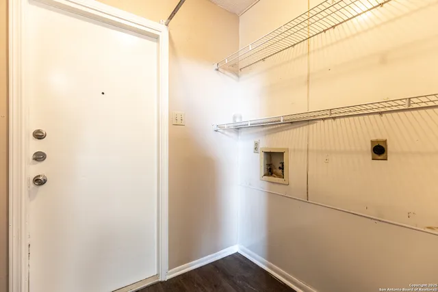 a view of a small space