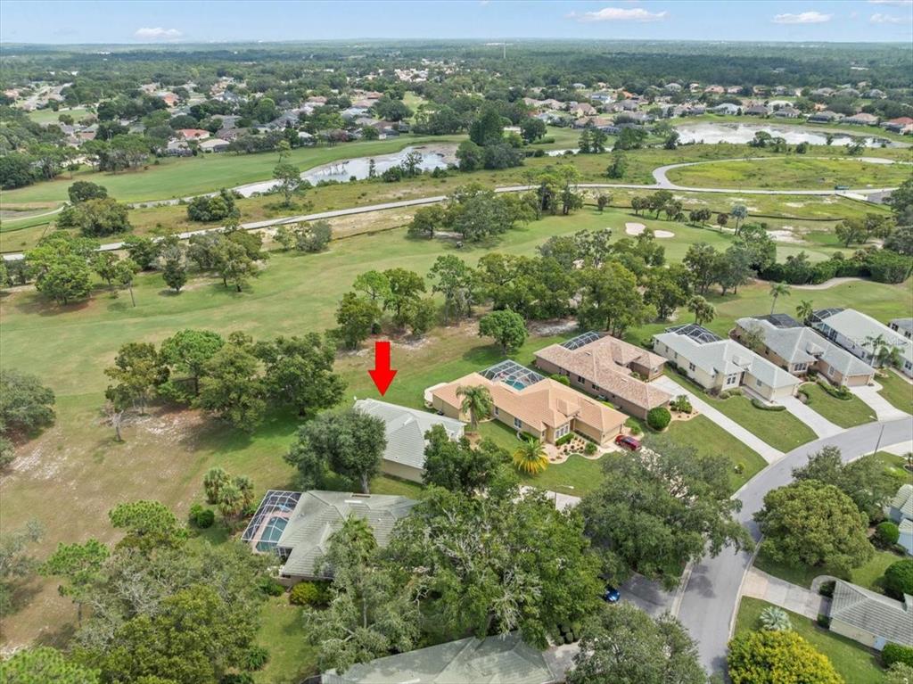 9037 Penelope Drive Weeki Wachee, FL 34613 - Photo 49 of 60 an aerial view of residential houses with outdoor space and trees