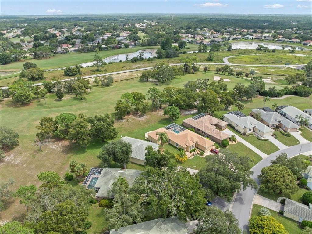9037 Penelope Drive Weeki Wachee, FL 34613 - Photo 56 of 60 an aerial view of residential houses with outdoor space and river