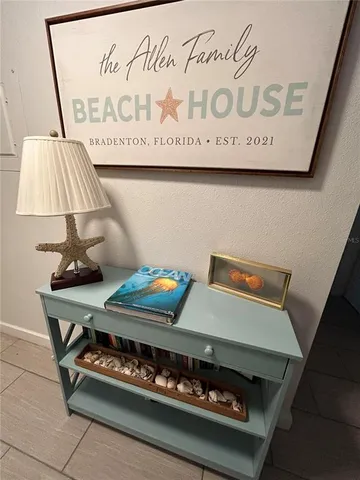 a view of outdoor space with stainless steel appliances