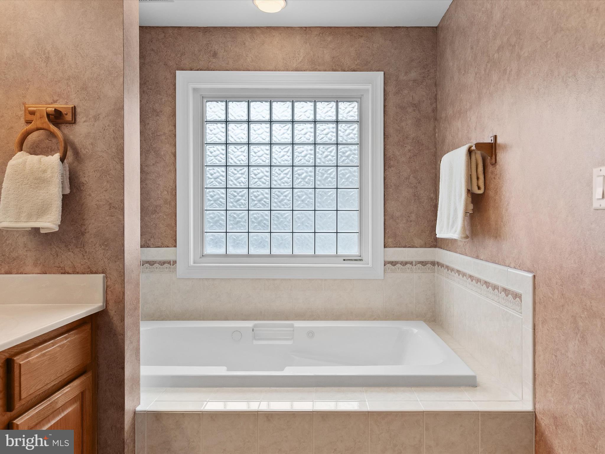 982 Turtle Drive Bethany Beach, DE 19930 - Photo 34 of 73 a bathroom with a bathtub and next to a window