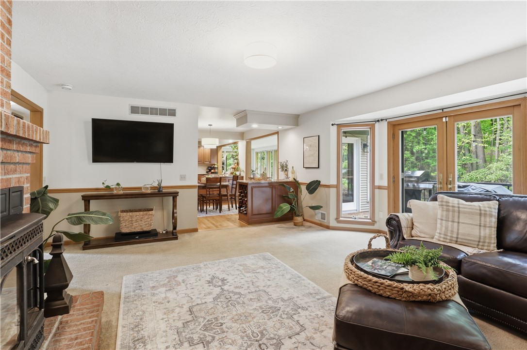 920 Willis Hill Road Victor, NY 14564 - Photo 6 of 42 Family room adjoins to kitchen.