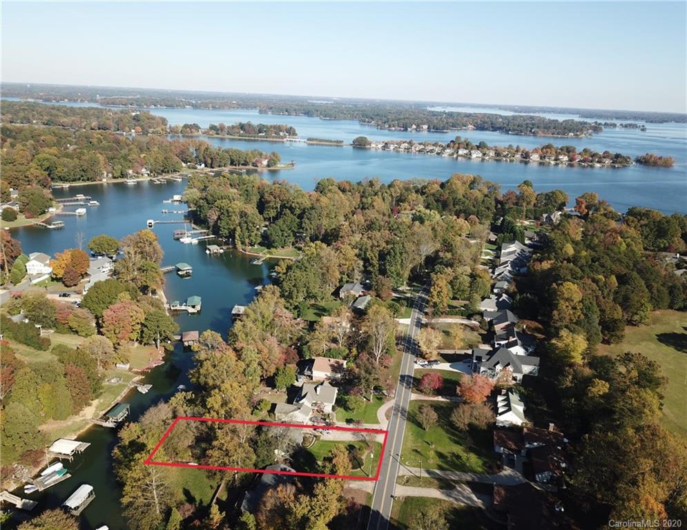 3472 Lake Shore Road South Denver, NC 28037 - Photo 3 of 31 an aerial view of ocean and residential houses with outdoor space