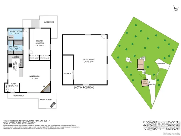 $615,000 | 435 Moccasin Cir Drive, Estes Park, CO 80517