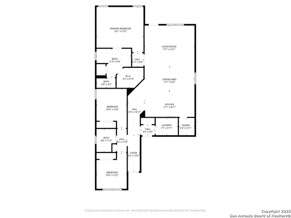 a picture of a room with a white walls