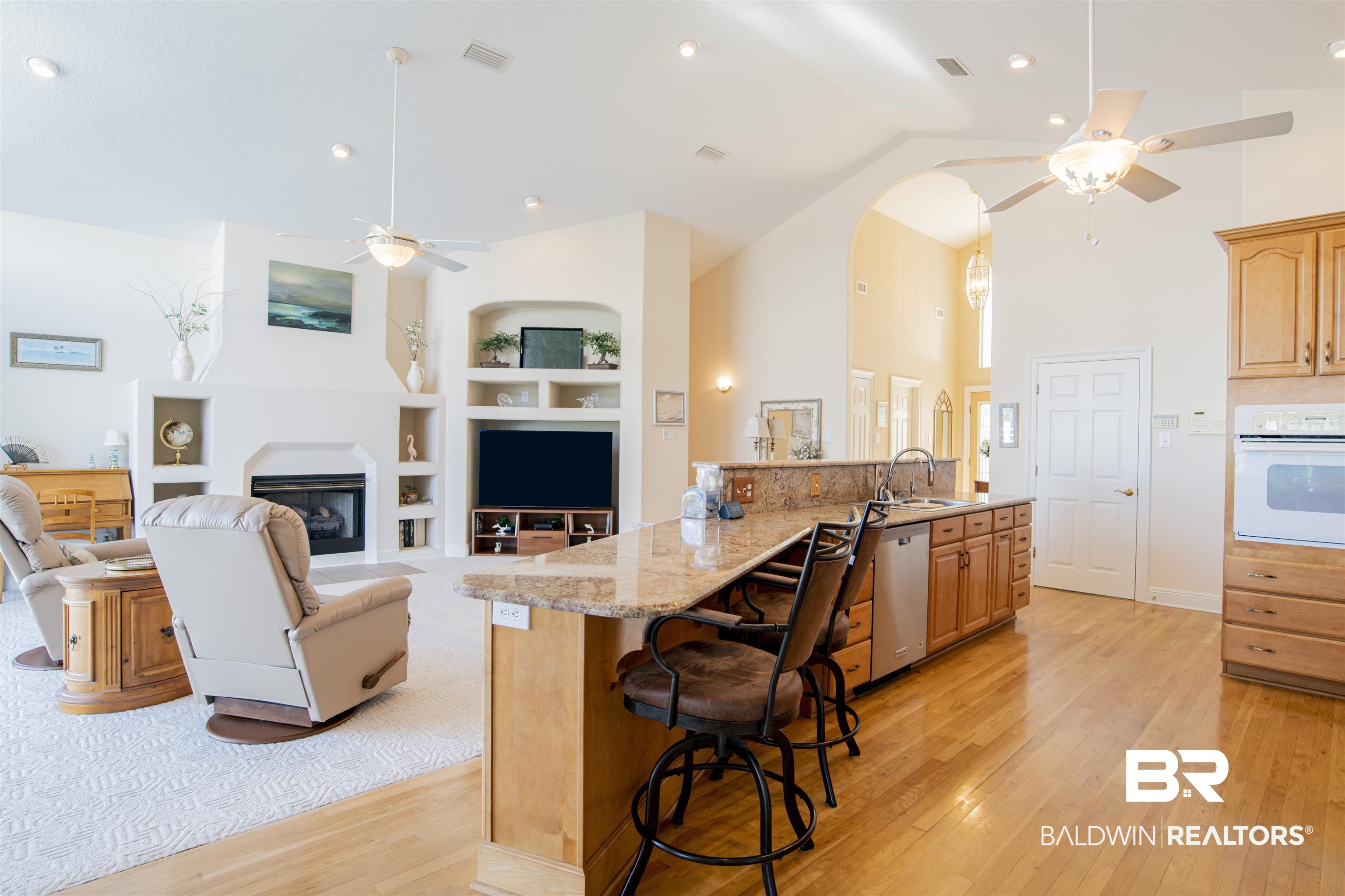 24615 Gulf Bay Road Orange Beach, AL 36561 - Photo 10 of 47 GRANITE COUNTERTOPS, COUNTER HEIGHT EATING AREA