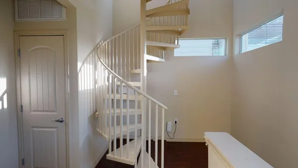 a view of terrace with sky view