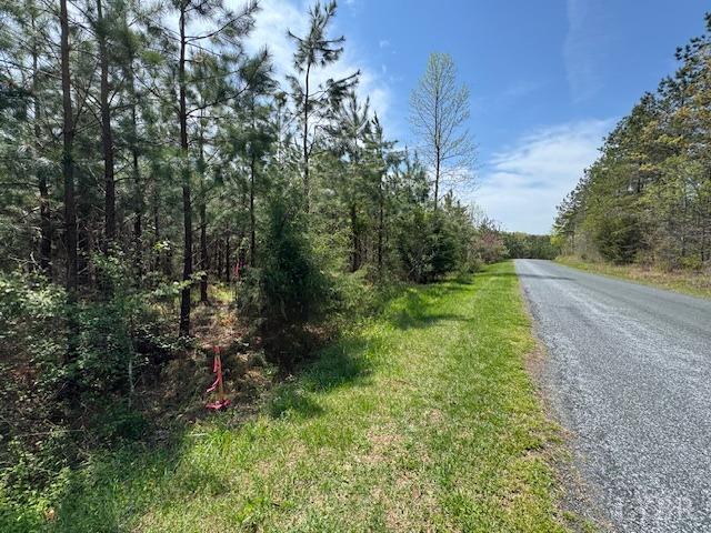 a view of an outdoor space with a lake view