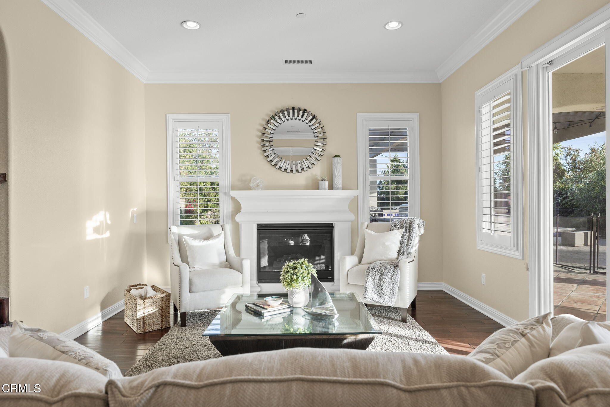 7391 Elk Run Way Moorpark, CA 93021 - Photo 14 of 56 a living room with furniture fireplace and window
