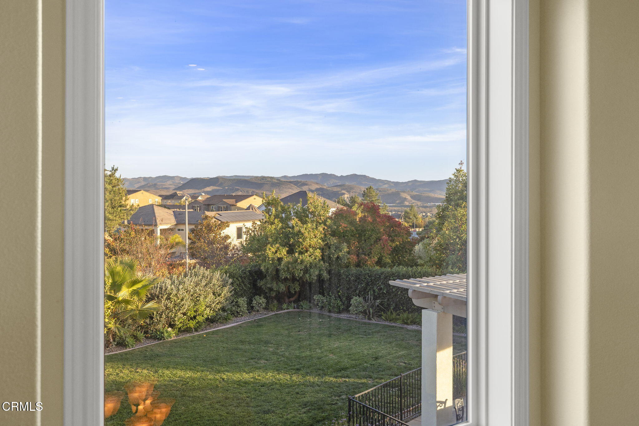 7391 Elk Run Way Moorpark, CA 93021 - Photo 30 of 56 a view of a garden from a window