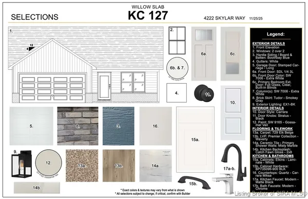 $298,900 | 4222-lot 127 Skylar Way, New Albany, IN 47150