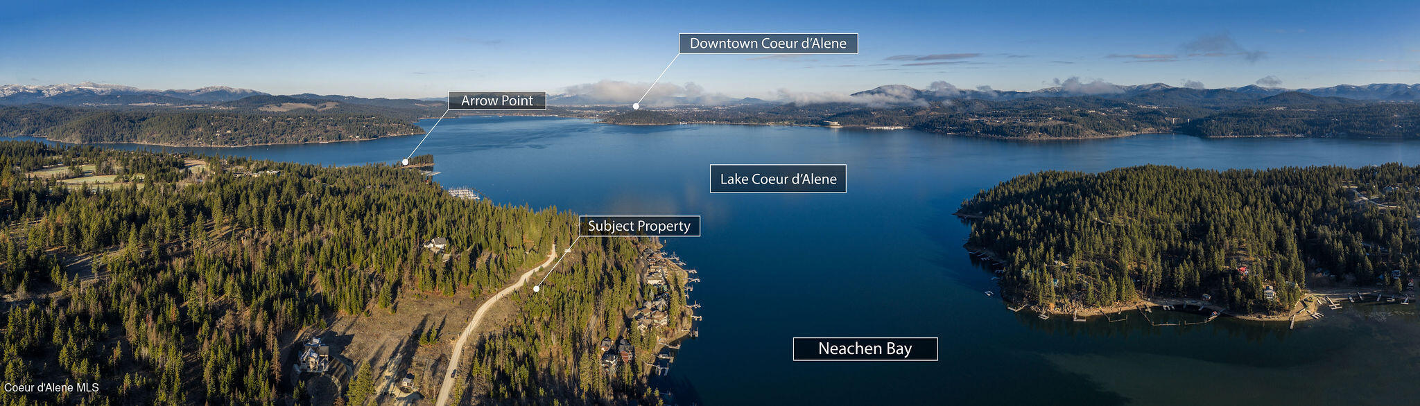 Nka South Arrow Road Harrison, ID 83833 - Photo 23 of 30 Aerial