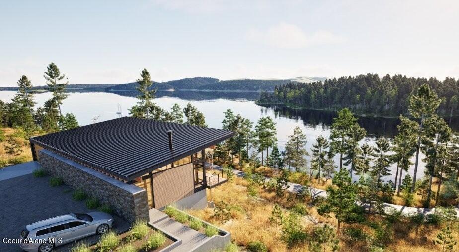 Nka South Arrow Road Harrison, ID 83833 - Photo 26 of 30 Rendering - Birds Eye