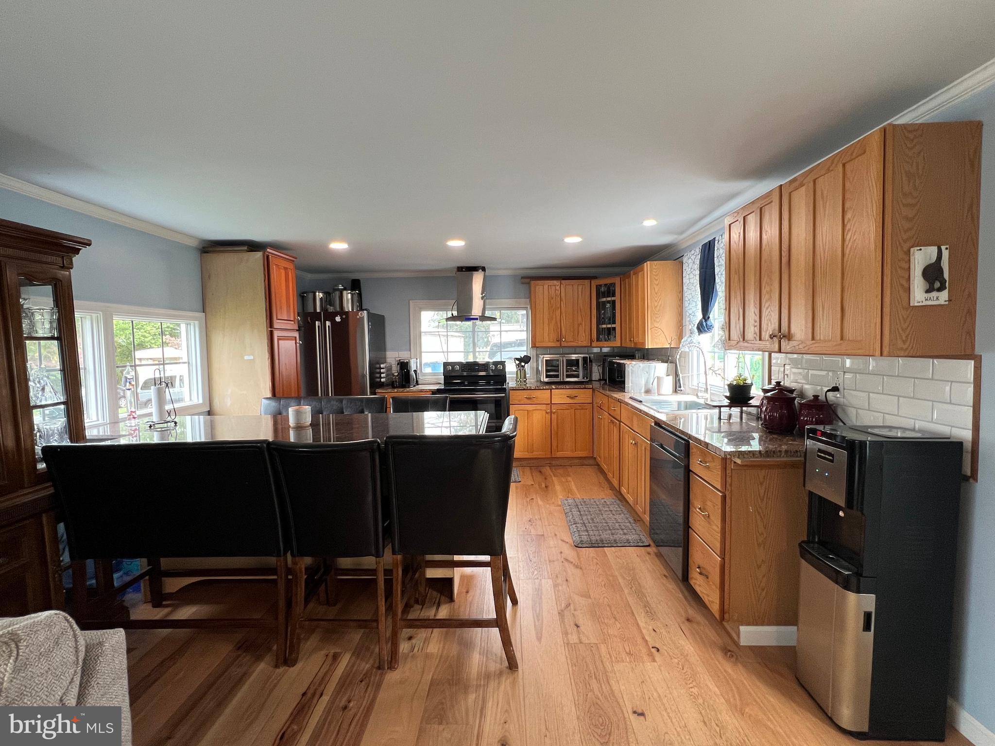 4328 Ridge Road, Unit 13 Mount Airy, MD 21771 - Photo 8 of 35 Huge eat in Kitchen w/ custom Island Table