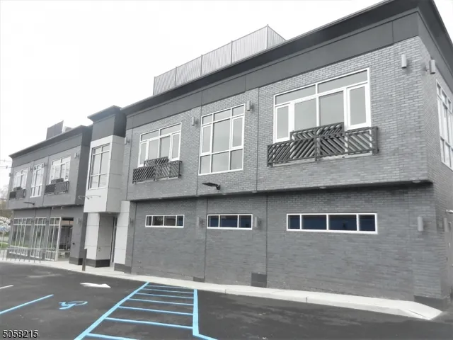 a front view of a building