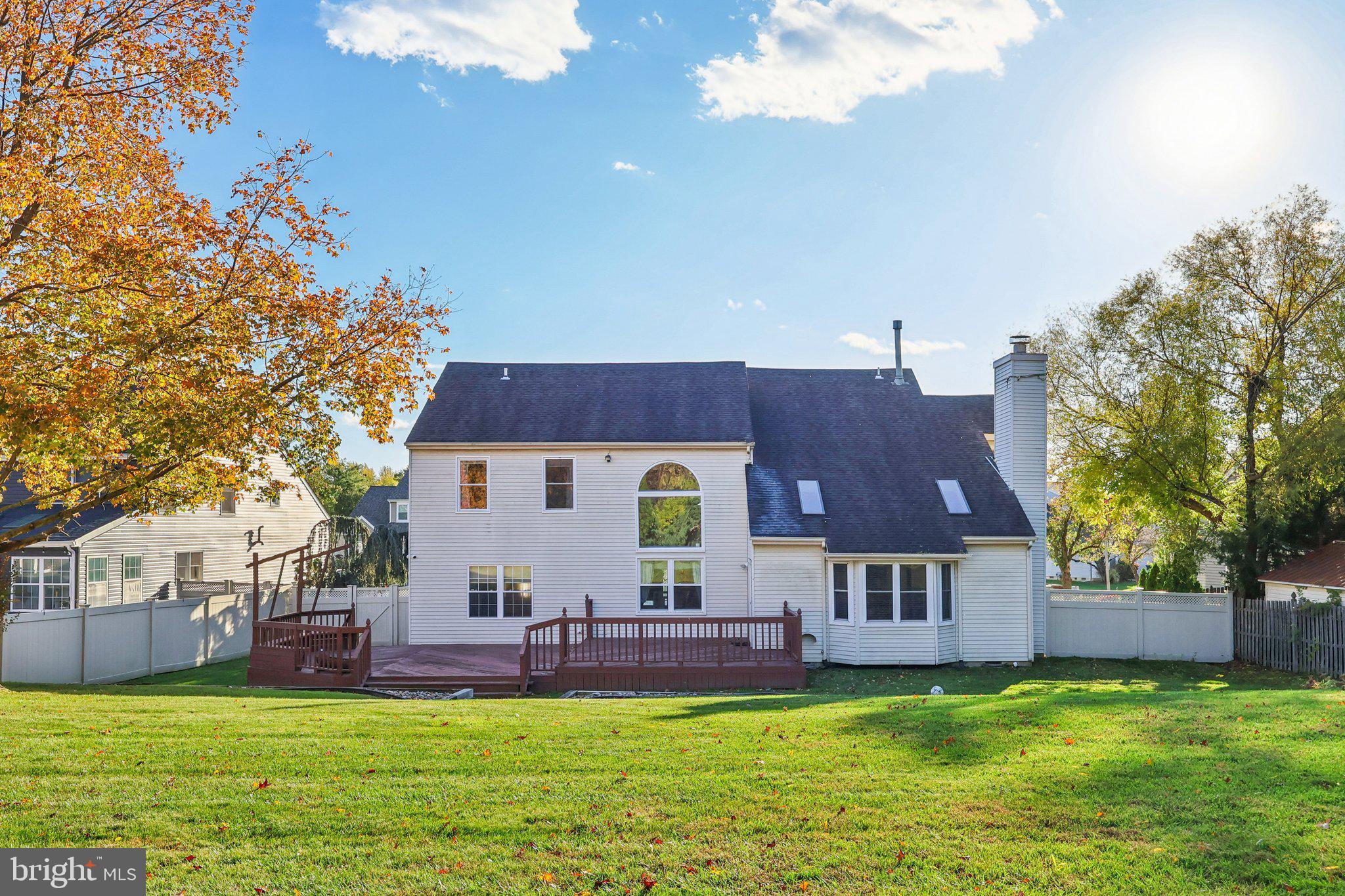 22 Hawk Lane Marlton, NJ 08053 - Photo 41 of 46 a view of a house with a big yard potted plants and large tree