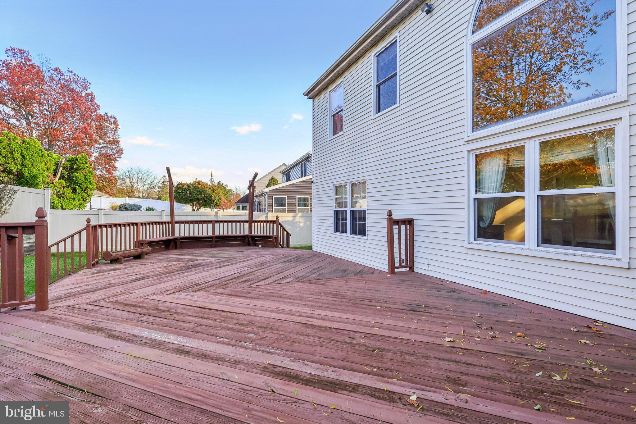 22 Hawk Lane Marlton, NJ 08053 - Photo 44 of 46 a view of outdoor space with deck and tree