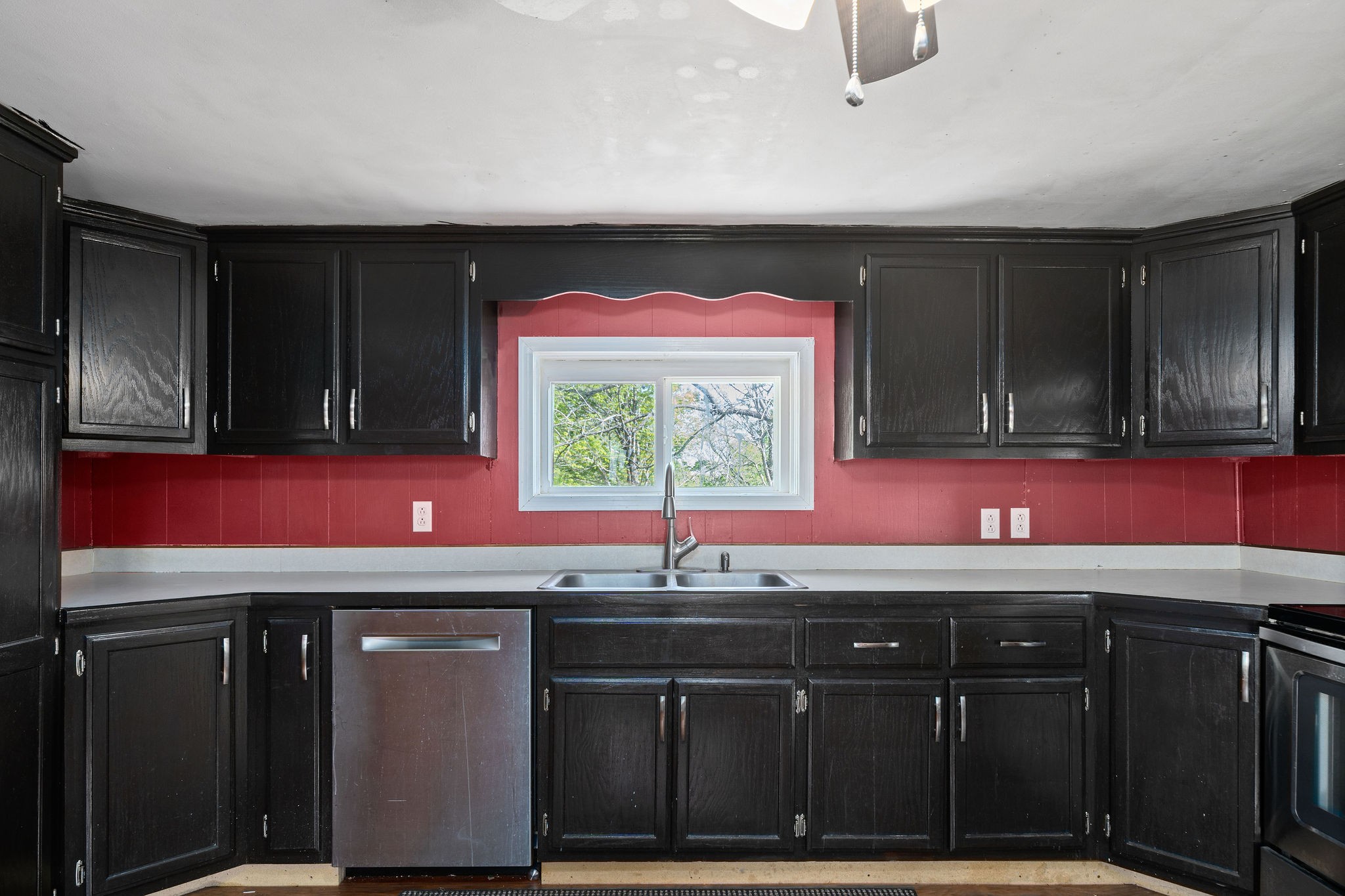 2418 Lock B Road North Clarksville, TN 37043 - Photo 15 of 30 a kitchen with a sink and a microwave