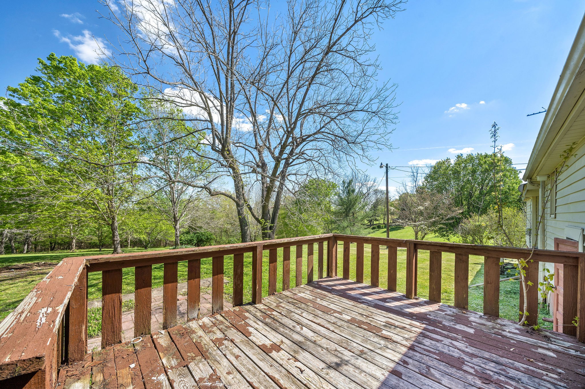 2418 Lock B Road North Clarksville, TN 37043 - Photo 25 of 30 a view of wooden deck and a yard