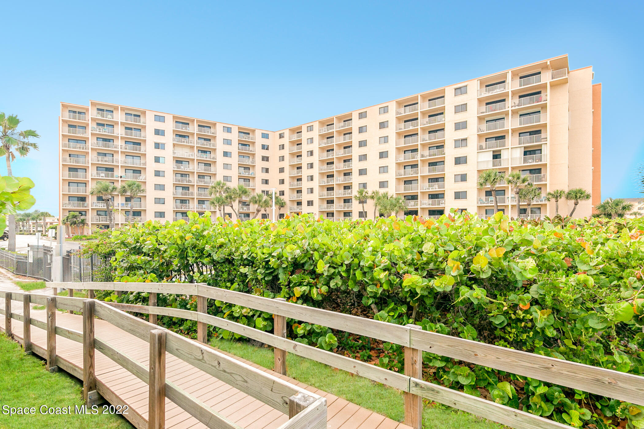 7520 Ridgewood Avenue, Unit 104 Cape Canaveral, FL 32920 - Photo 23 of 35 a view of a balcony