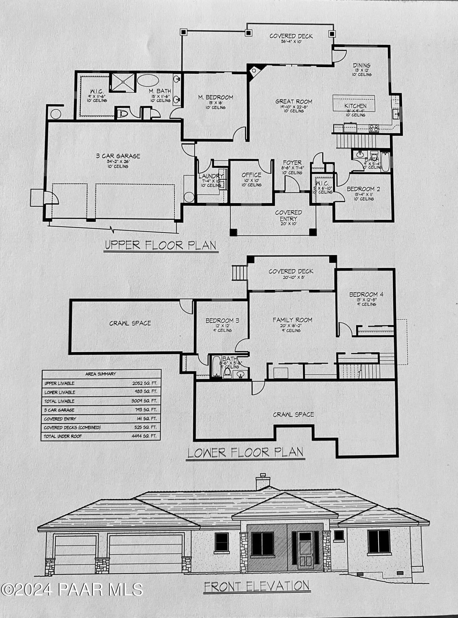 840 Autumn Breeze Road Prescott, AZ 86303 - Photo 24 of 24 floorplan