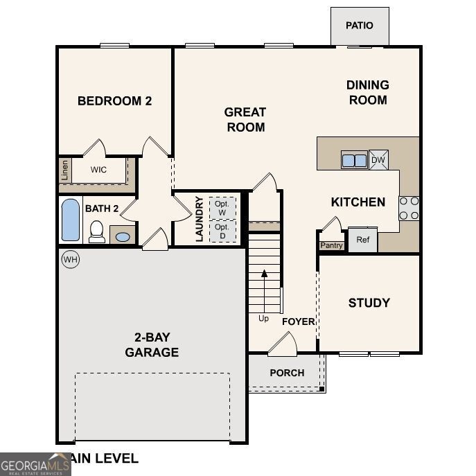 235 Golden Raintree Drive Jackson, GA 30233 - Photo 2 of 3 Floor Plan