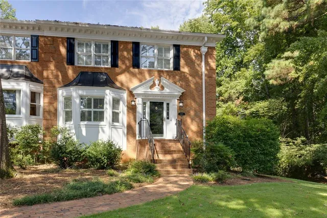 front view of a house