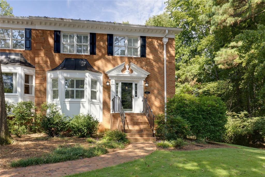 5377 Trentham Drive Dunwoody, GA 30338 - Photo 2 of 51 front view of a house