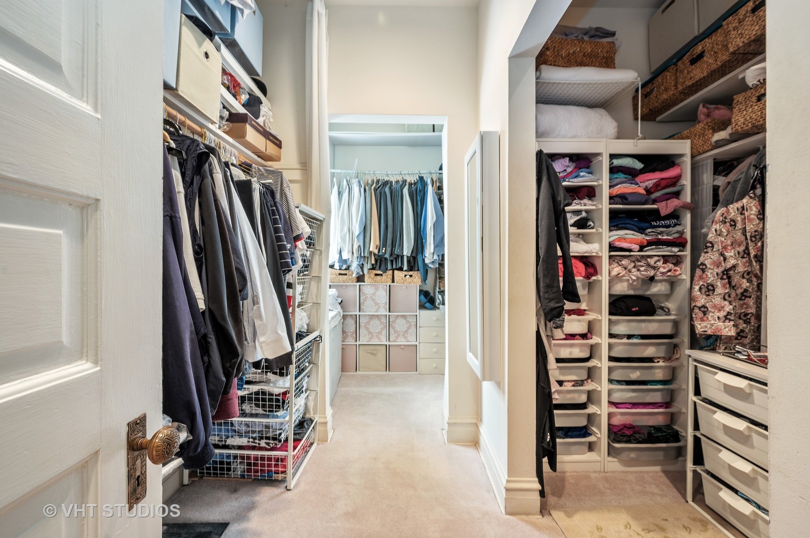 1031 Maple Avenue Evanston, IL 60202 - Photo 32 of 54 a view of walk in closet with clothes and shoes