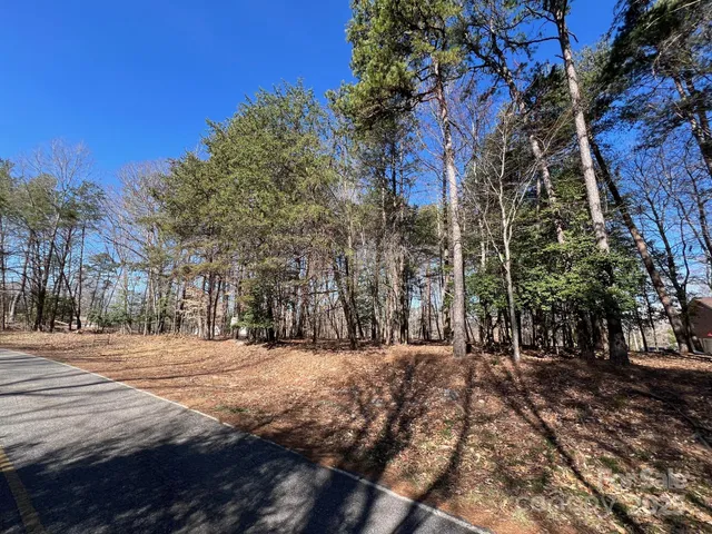 a view of road with covered with snow
