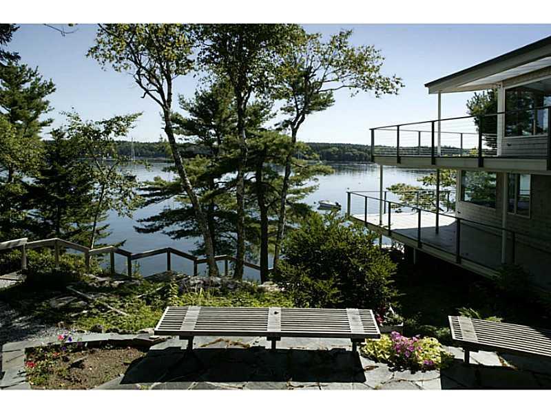 207 Dogfish Head Road Southport, ME 04576 - Photo 6 of 13 Other. A patio with views of the Bay.
