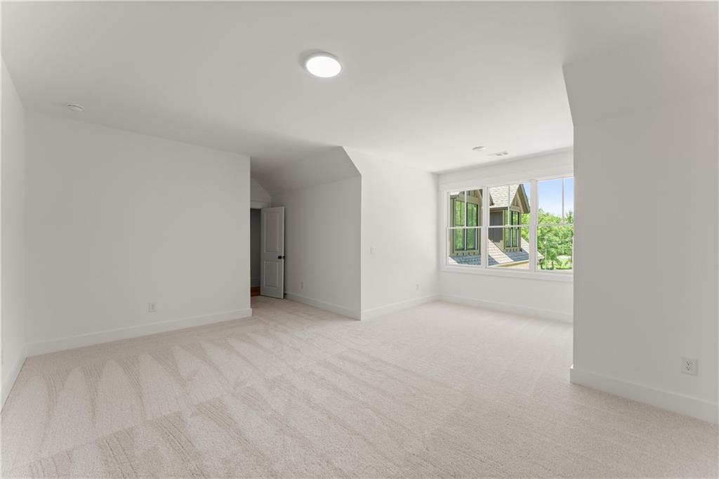 285 Reese Way Ball Ground, GA 30107 - Photo 27 of 30 an empty room with windows and yard