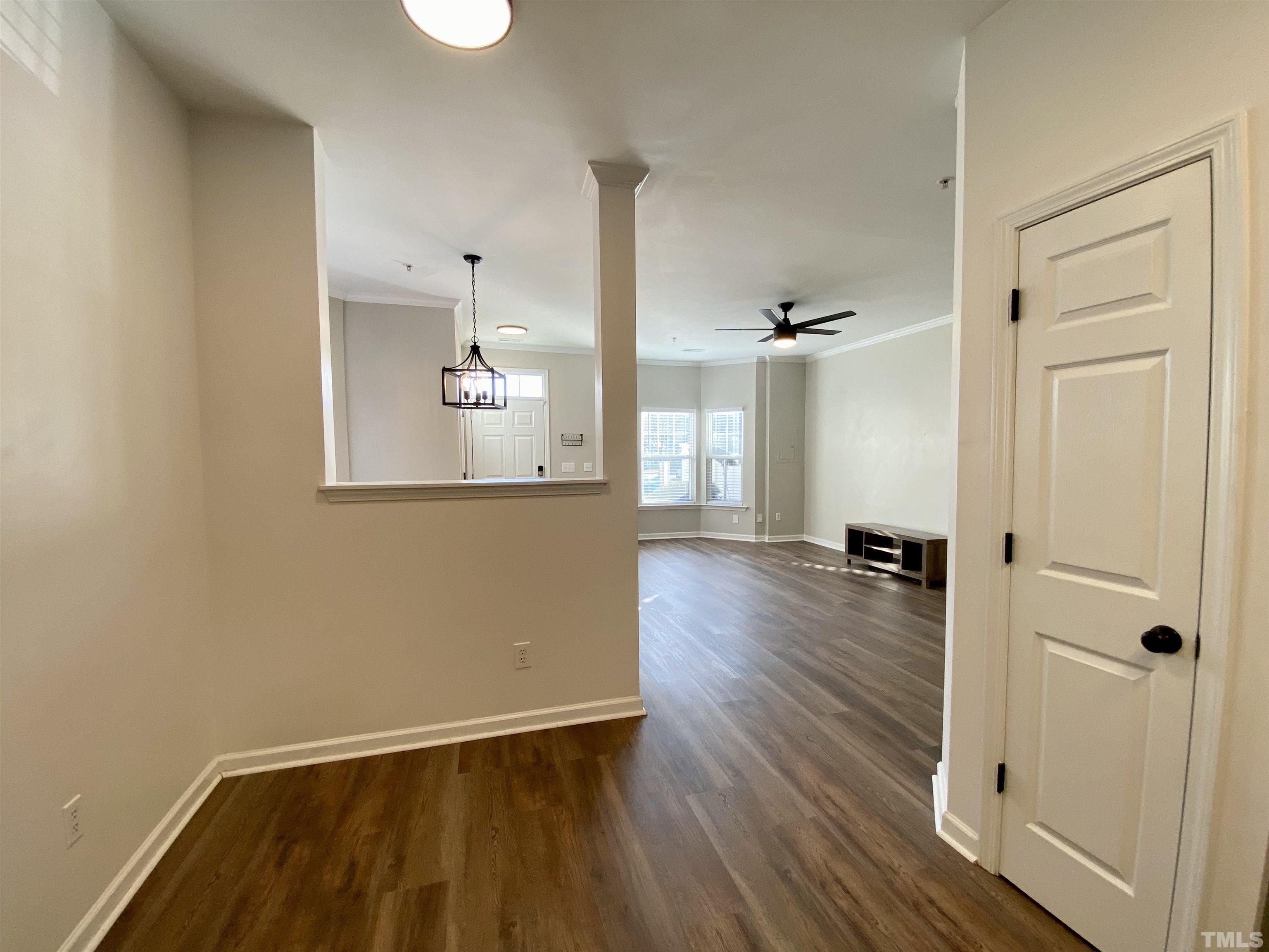 2225 Raven Road, Unit 108 Raleigh, NC 27614 - Photo 8 of 26 wooden floor in an empty room