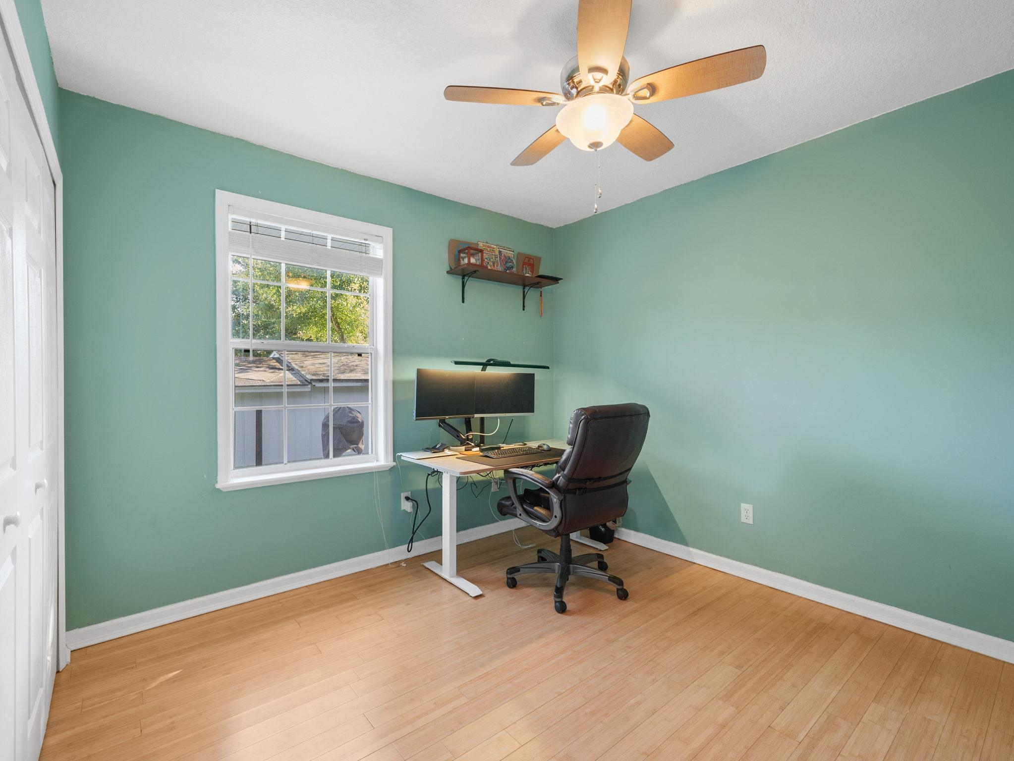 235 Shamrock Road St. Augustine, FL 32086 - Photo 14 of 28 a workspace with furniture and a window