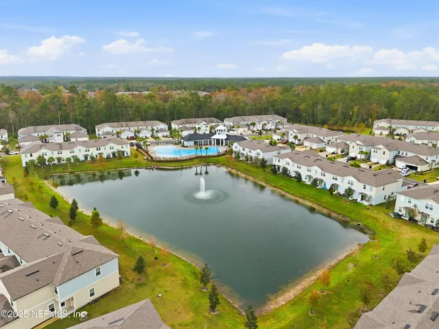 a view of a city with an ocean