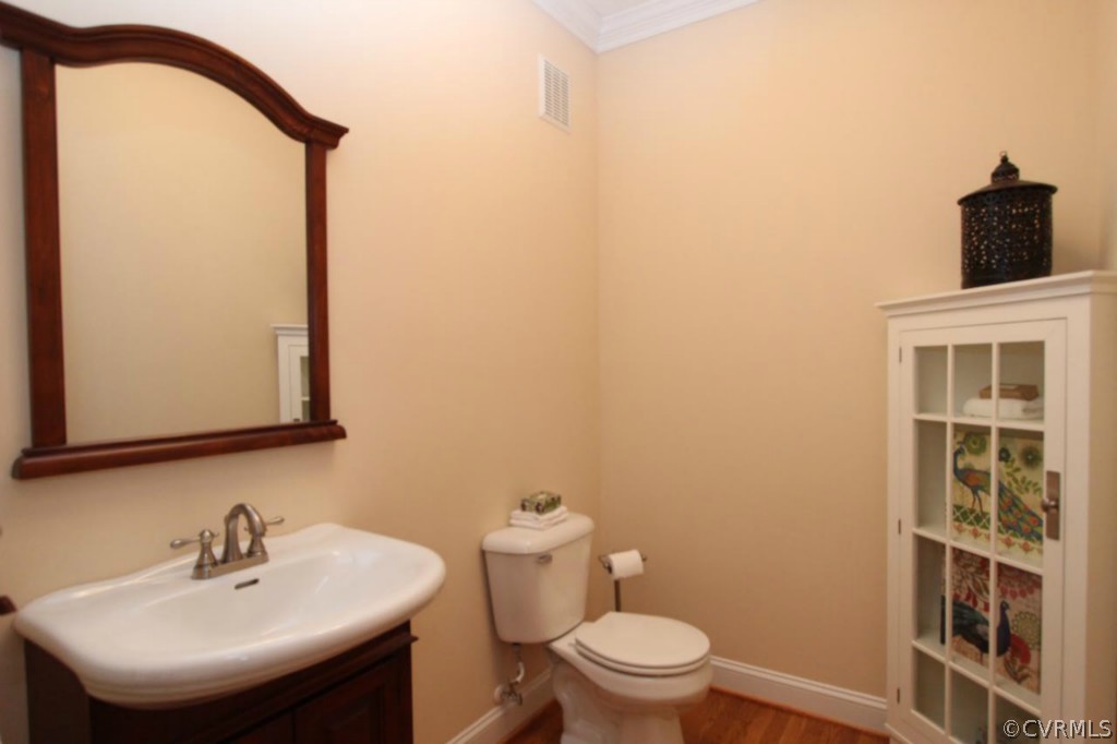 10224 Sioux Road Richmond, VA 23235 - Photo 11 of 24 a bathroom with a sink and a toilet