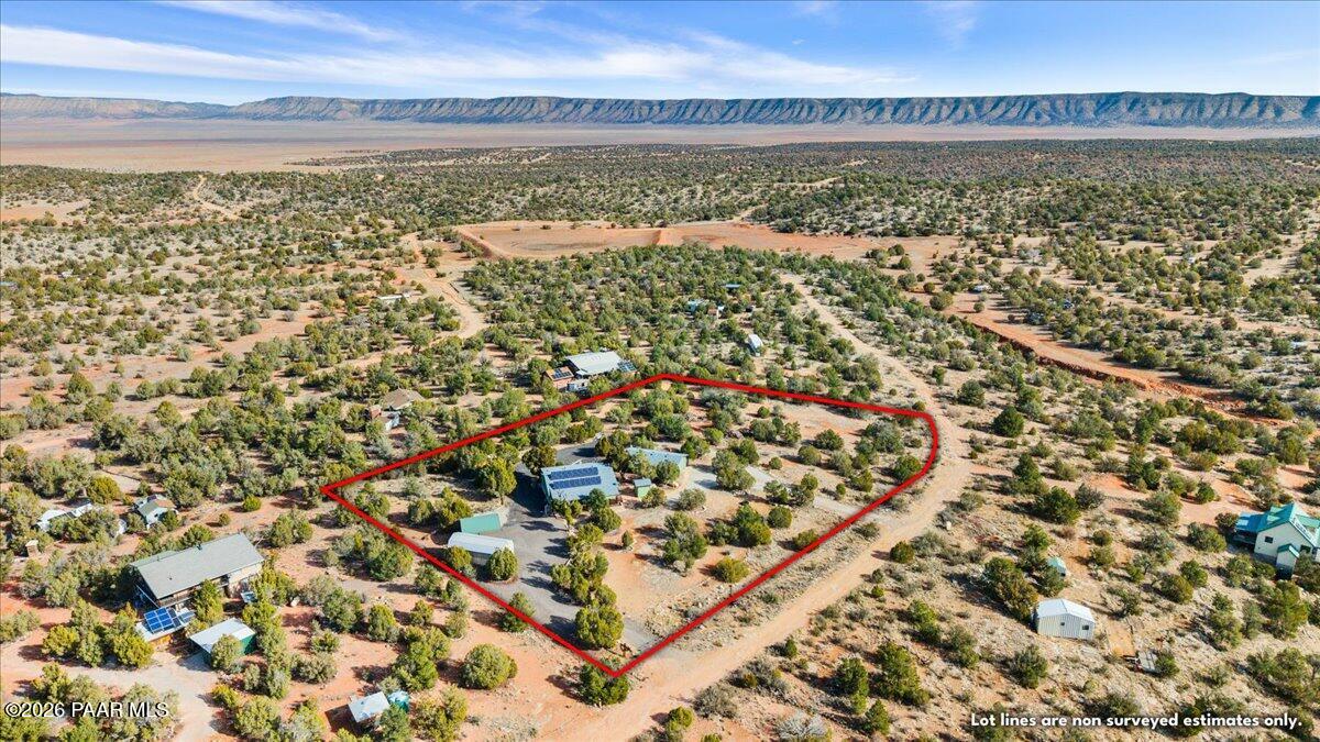 33694 Gallina Road Seligman, AZ 86337 - Photo 35 of 35 35-Aerial View NE