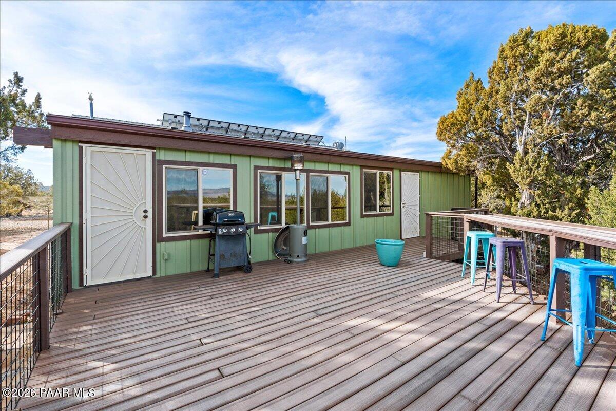 33694 Gallina Road Seligman, AZ 86337 - Photo 6 of 35 20-Backyard Deck