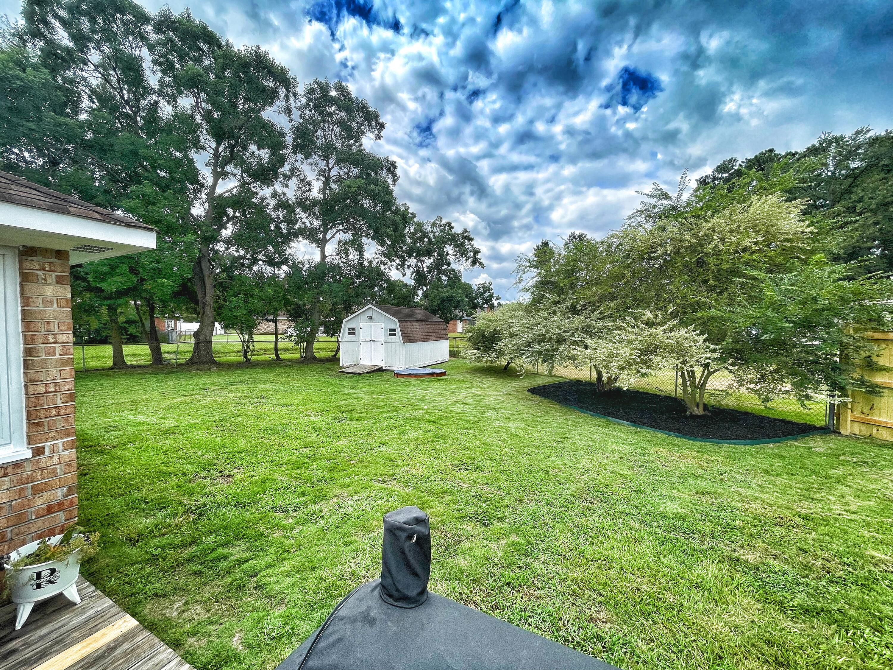 822 Beauregard Road Summerville, SC 29486 - Photo 16 of 18 Back porch to backyard