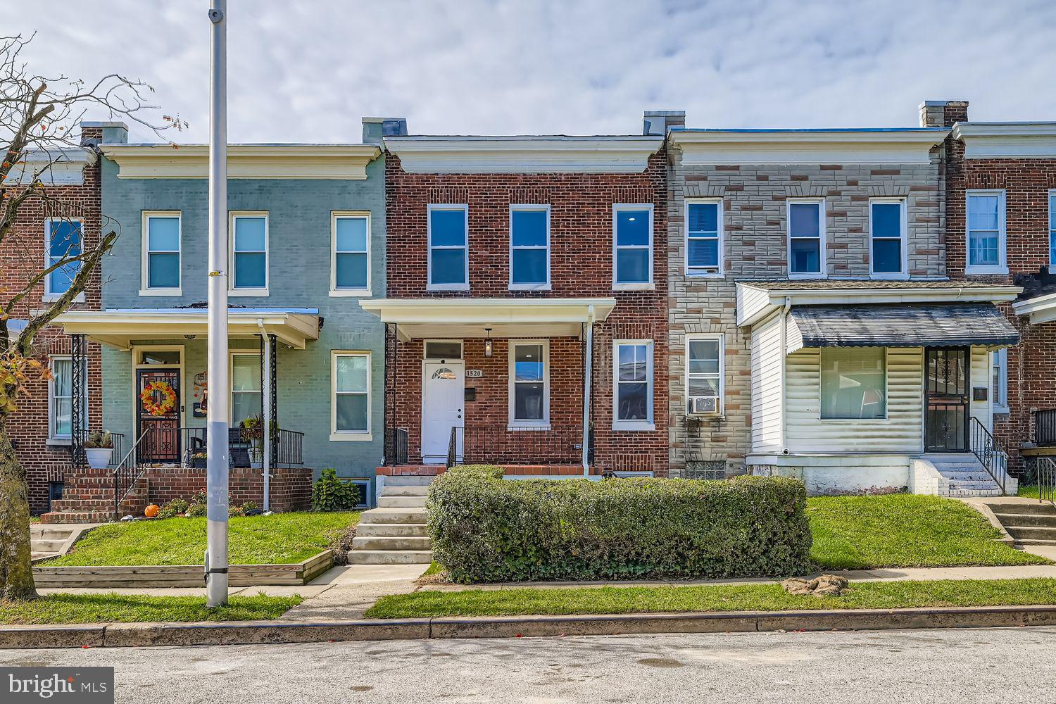 1520 Appleton Street Baltimore, MD 21217 - Photo 1 of 31 Beautifully renovated brick rowhome